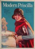 1924 Modern Priscilla Cover ~ Woman with Ice Skates