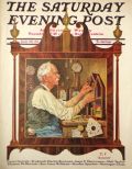 1931 Saturday Evening Post Cover ~ The Clockmaker