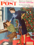 1960 Saturday Evening Post Cover ~ Christmas Thank-You Cards