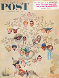 1959 Saturday Evening Post Cover ~ Norman Rockwell ~ Family Tree