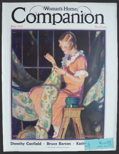 1931 Woman's Home Companion Cover ~ Hayden Hayden