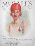 1929 McCall's Magazine Cover ~ Woman in Swim Cap