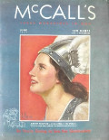 1937 McCall's Magazine Cover ~ Kirsten Flagstad as Brunnhilde