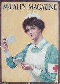 1915 McCall's Magazine Cover ~ Red Cross Nurse
