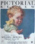 1934 Pictorial Review Cover ~ Boy with Baby Chick