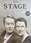 1932 The Stage Magazine Cover ~ Hope Wiliams, Beatrice Lillie