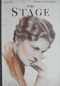 1933 The Stage Magazine Cover ~ Eva Le Gallienne
