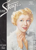 1936 Stage Magazine Cover ~ Ina Claire in "End of Summer"