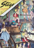 1937 Stage Magazine Cover ~ Backstage at the Black Crook