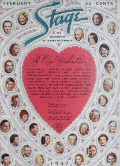 1937 Stage Magazine Cover ~ Valentine's Day