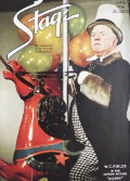 1936 Stage Magazine Cover ~ W.C. Fields in Poppy
