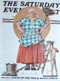 1937 Saturday Evening Post Cover ~ J.C. Leyendecker May Queen