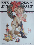 1938 Saturday Evening Post Cover ~ Leyendecker Christmas Kid