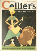 1932 Collier's Magazine Cover ~ Should I Cook this Turkey?