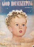 1946 Good Housekeeping Magazine Cover ~ Angelic Child