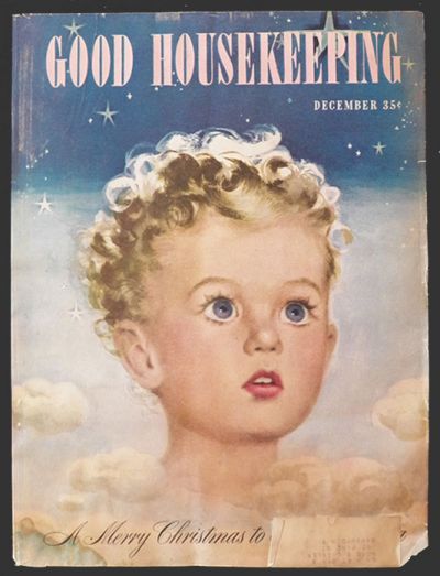 1946 Good Housekeeping Magazine Cover ~ Angelic Child