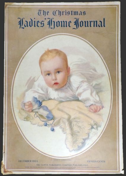1909 Ladies Home Journal Cover ~ Beautiful Baby