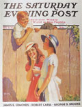 193 Saturday Evening Post Cover ~ Marge Loves David