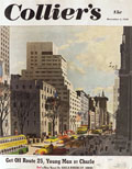 1949 Collier's Magazine Cover ~ Crowell Collier Building, NY