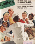 1942 Saturday Evening Post Cover ~ Sailor Buys Perfume