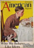 1926 American Magazine Cover ~ Walter Beach Humphrey ~ Boy Feeds Dog