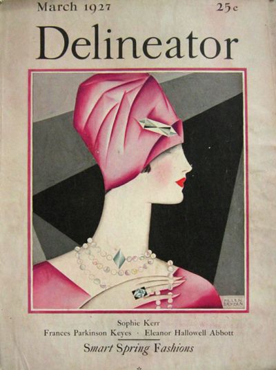 1927 Delineator Magazine Cover ~ Helen Dryden