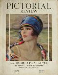 1927 Pictorial Review Cover ~ Edna Crompton ~ Woman at Beach