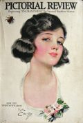1921 Pictorial Review Cover ~ Earl Christy ~ Woman with Ladybug