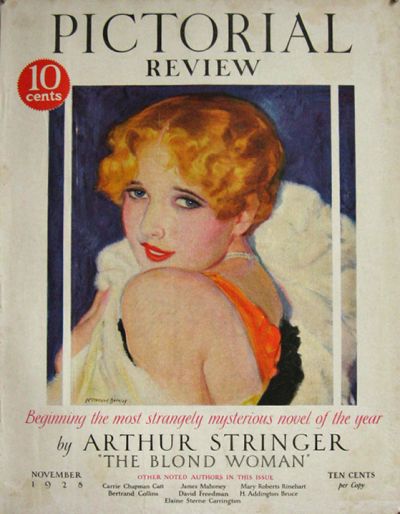 1928 Pictorial Review Cover ~ McClelland Barclay