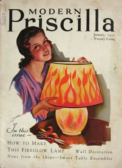 1930 Modern Priscilla Cover ~ Jules Erbit