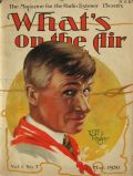 1930 What's On The Air Magazine Cover ~ Will Rogers