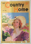 1934 Country Home Magazine Cover ~ C.H. Taffs