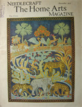 1933 Needlecraft Magazine Cover ~ Jungle Scene