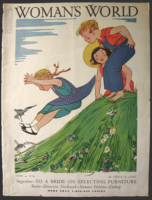 1938 Woman's World Magazine Cover ~ Maginel Wright Barney