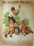 1938 Woman's World Magazine Cover ~ Firecracker Prank