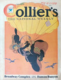 1933 Collier's Magazine Cover ~ Halloween WItch