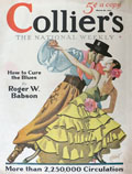 1931 Collier's Magazine Cover ~ Couple Dances Tango