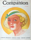 1933 Woman's Home Companion Cover ~ Sultry Woman