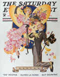 1934 Saturday Evening Post Cover ~ J.C. Leyendecker ~ Romantic Easter
