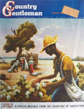 1942 Country Gentleman Cover ~ Thomas Hart Benton Cotton Pickers