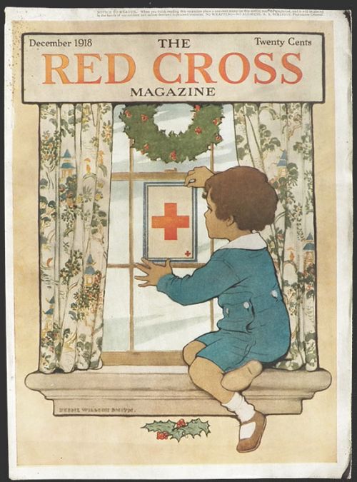 1918 Red Cross Magazine Cover ~ Jessie Willcox Smith