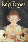 1919 Red Cross Magazine Cover ~ Thanksgiving Doll Party