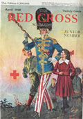 1918 Red Cross Magazine Cover ~ Norman Rockwell ~ Jr. Number
