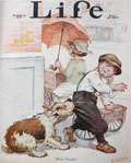 1930 Life (Humor) Magazine Cover ~ Edwina Dumm Sinbad Dog