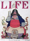 1923 Life (Humor) Magazine Cover ~ Rea Irvin Pirate