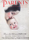 1932 Parents Magazine Cover ~ Mother & Child
