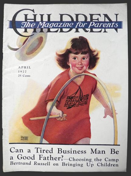 1927 Children Magazine Cover ~ Frances Tipton Hunter
