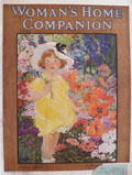 1923 Woman's Home Companion Cover ~ Child in Flower Garden