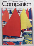 1932 Woman's Home Companion Cover ~ Sailing ~ Maginal Wright Barney