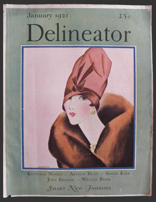 1927 Delineator Magazine Cover ~ Helen Dryden